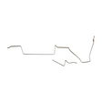 t 1968 Ford Mustang Fuel Line Kit w/ 4 Spd w/ Stag Shocks 3/8 Tank-Pump -ZGL6802OM Fine Lines