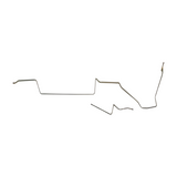 t 1968 Ford Mustang Fuel Line Kit w/ 4 Spd w/ Stag Shocks 3/8 Tank-Pump -ZGL6802OM Fine Lines