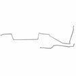 Fuel Line Kit for 1968 Mercury Cougar stainless steel