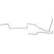 Fuel Line Kit for 1968 Mercury Cougar stainless steel