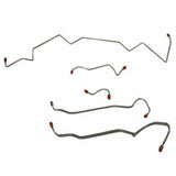 Front Brake Line Kit for 1968 Pontiac LeMans disc brakes stainless steel