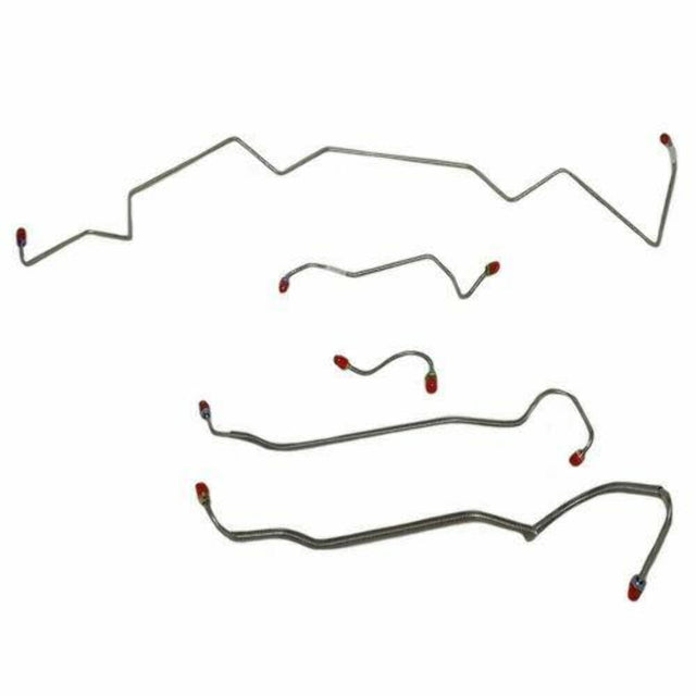 Front Brake Line Kit for 1968 Pontiac LeMans disc brakes stainless steel