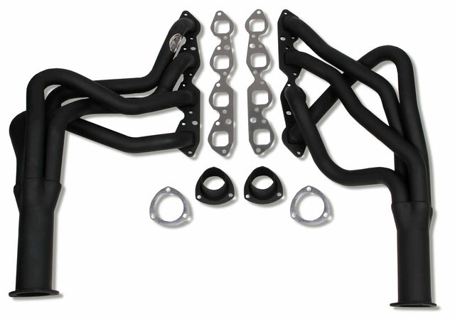 Hooker 1969-1974 Chevrolet Suburban Long Tube Headers Competition 2463HKR for 1969-1974 Chevy black long tube