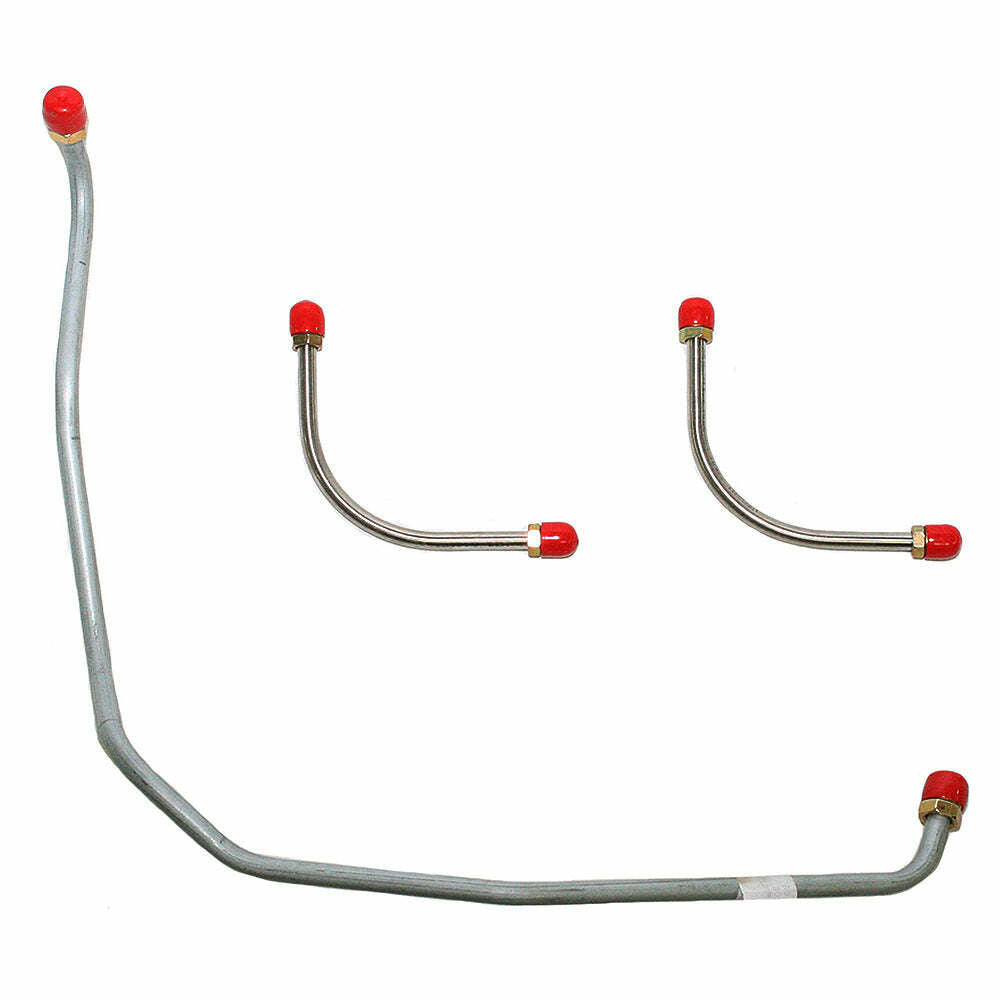 t 1969-72 Chevrolet Camaro Pump to Carb Fuel Line 3 Line Kit - FPC69ZZOM Fine Lines