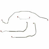Front Brake Line Kit for 1969-1972 Chevy Chevelle drum brakes stainless steel