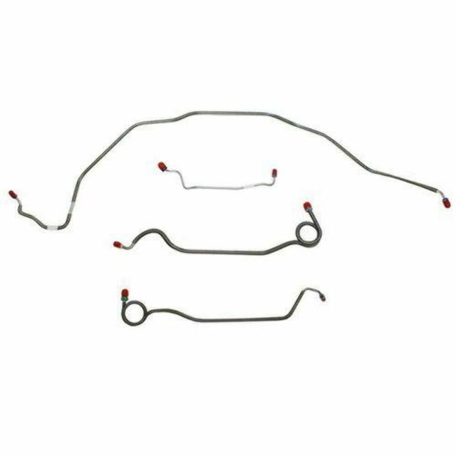 Front Brake Line Kit for 1969-1972 Chevy Chevelle drum brakes stainless steel