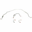 Front Brake Line Kit for 1969-1973 Chevy Nova drum brakes stainless steel