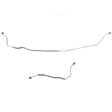 Brake Line for 1969 AMC SC/Rambler Rear Axle Lines 2 Piece Set Stainless stainless steel