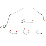 Front Brake Line Kit for 1969 Chevy Camaro disc brakes stainless steel