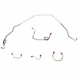 Front Brake Line Kit for 1969 Chevy Camaro disc brakes stainless steel