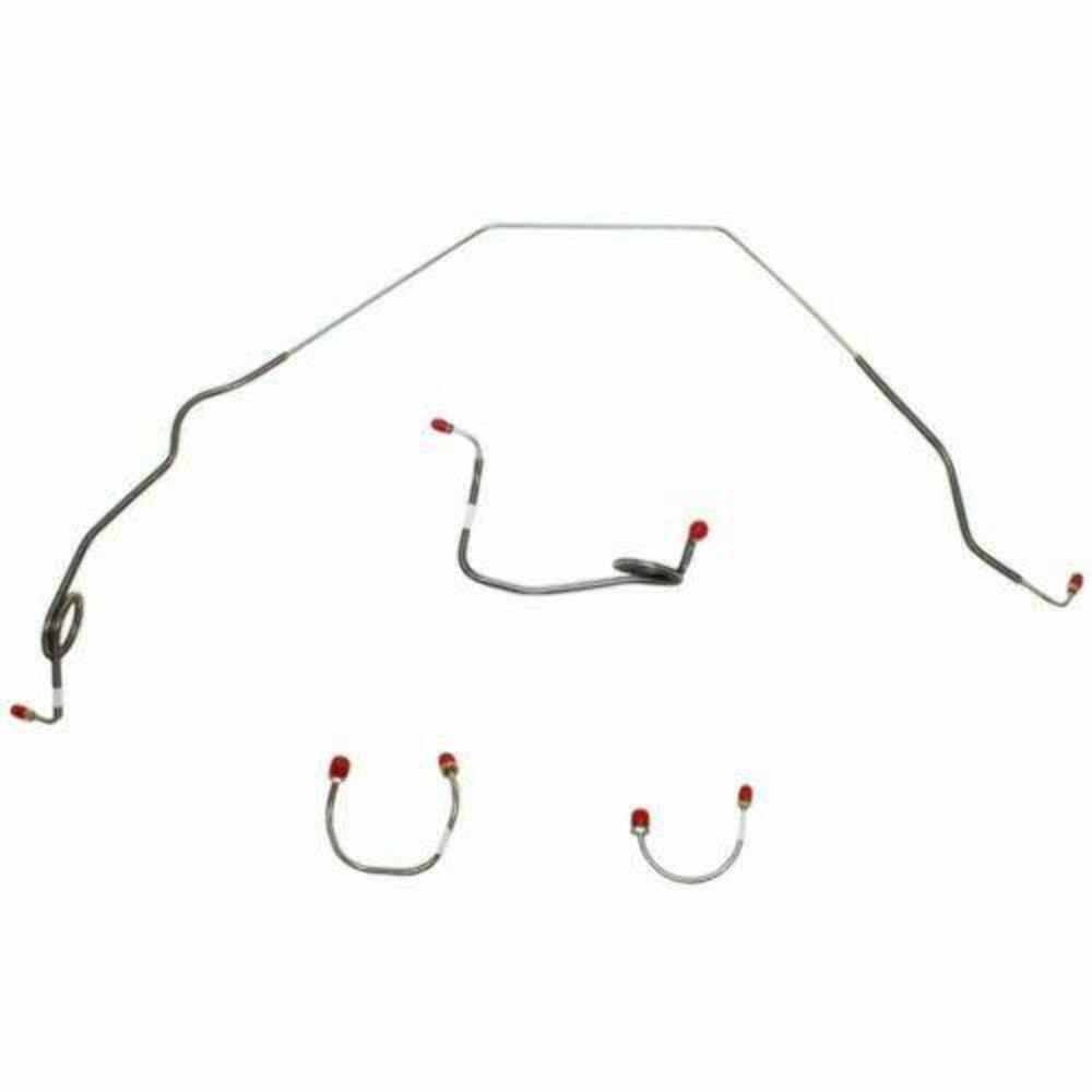 Front Brake Line Kit for 1969 Chevy Camaro drum brakes stainless steel