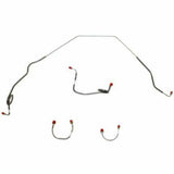 Front Brake Line Kit for 1969 Chevy Camaro drum brakes stainless steel