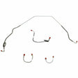 Front Brake Line Kit for 1969 Chevy Camaro drum brakes stainless steel