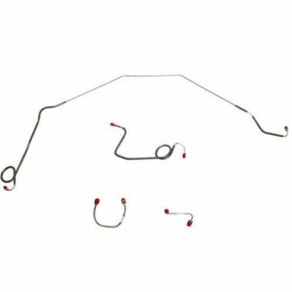 Front Brake Line Kit for 1969 Chevy Camaro drum brakes stainless steel