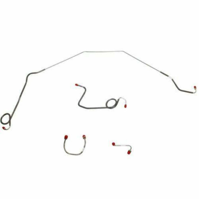 Front Brake Line Kit for 1969 Chevy Camaro drum brakes stainless steel