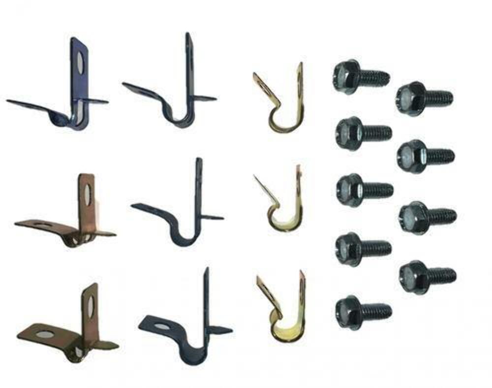 Brake Line for 1969 Chevy Camaro Fuel Clips Line Clip Kit 32