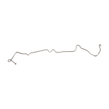 Brake Line for 1969 Chevy Camaro Intermediate stainless steel