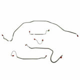 Front Brake Line Kit for 1969 Chevy Chevelle disc brakes stainless steel