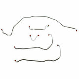 Front Brake Line Kit for 1969 Chevy Chevelle disc brakes stainless steel