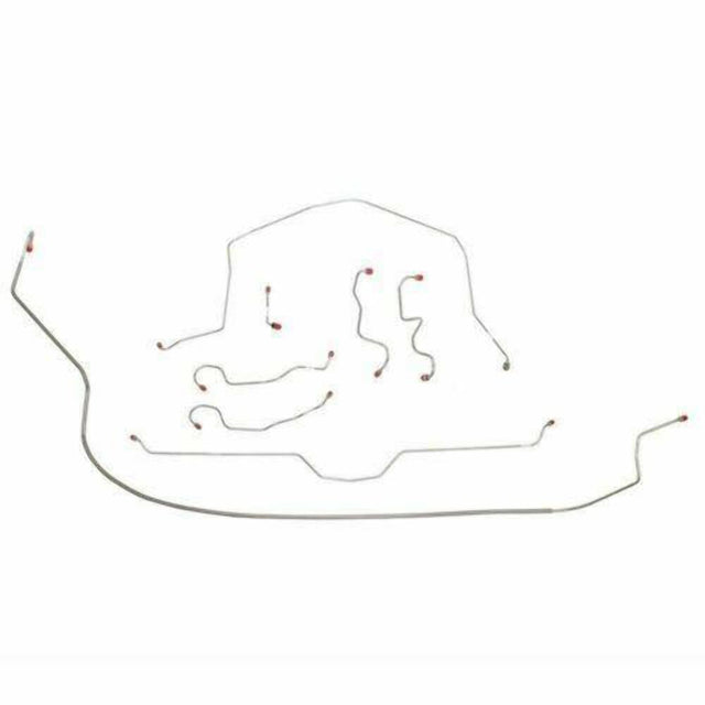 t 1969 Chevrolet Corvette Brake Line Kit - VCK6902OM Fine Lines