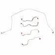Front Brake Line Kit for 1969 Chevy Corvette stainless steel