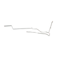 t 1969 Ford Mustang Fuel Line Kit 8cyl 3/8 Inch Tank-Pump Fuel Line - ZGL6902OM Fine Lines