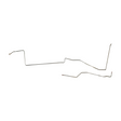 Fuel Line Kit for 1969 Mercury Cougar stainless steel