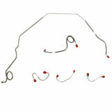 Front Brake Line Kit for 1969 Pontiac Firebird disc brakes stainless steel