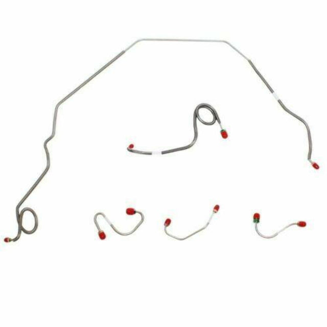 Front Brake Line Kit for 1969 Pontiac Firebird disc brakes stainless steel