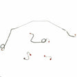 Front Brake Line Kit for 1969 Pontiac Firebird drum brakes stainless steel