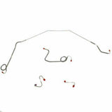 Front Brake Line Kit for 1969 Pontiac Firebird drum brakes stainless steel