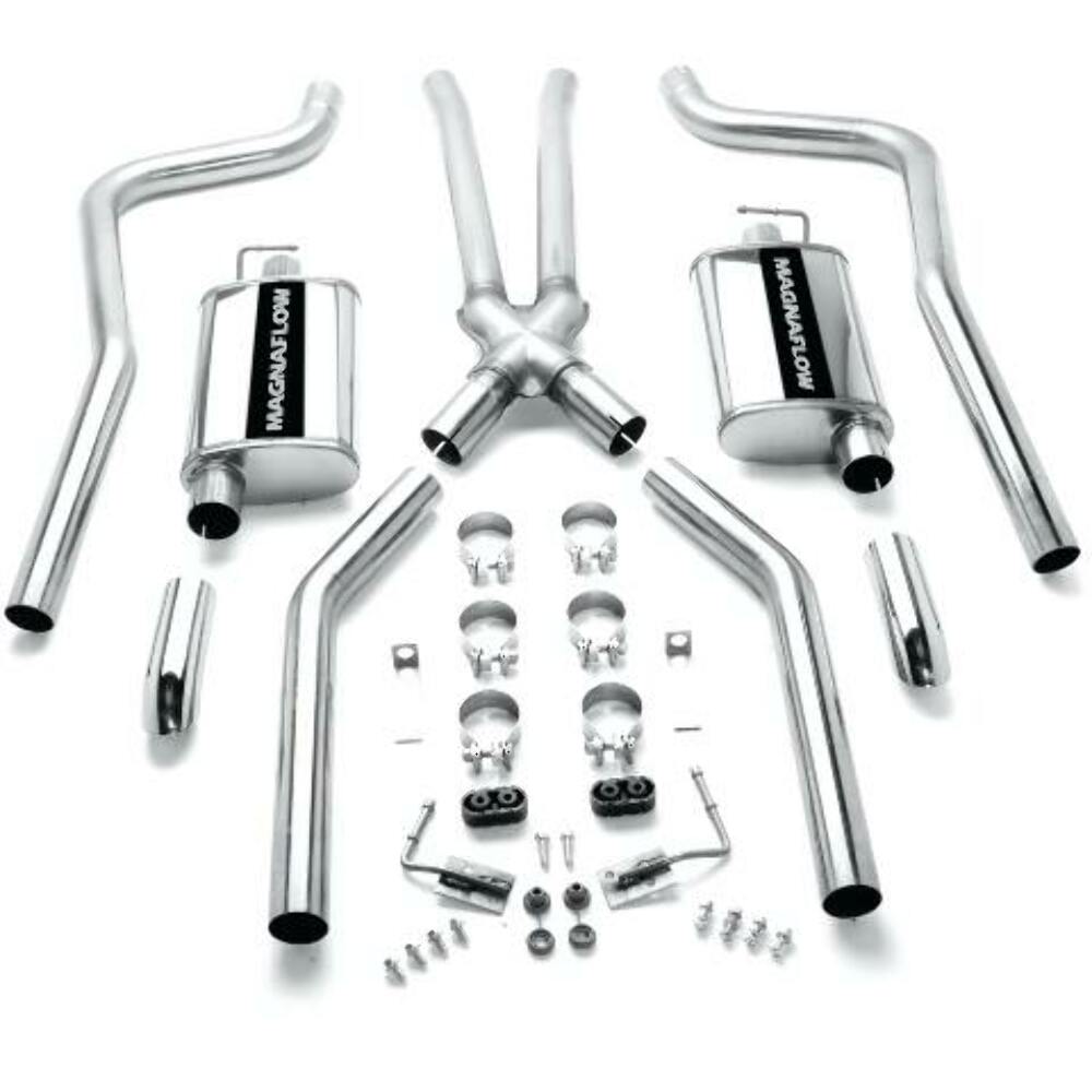 MagnaFlow exhaust system for 1970-1972 Dodge Challenger stainless steel polished 15851