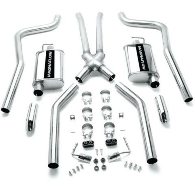 MagnaFlow exhaust system for 1970-1972 Dodge Challenger stainless steel polished 15851