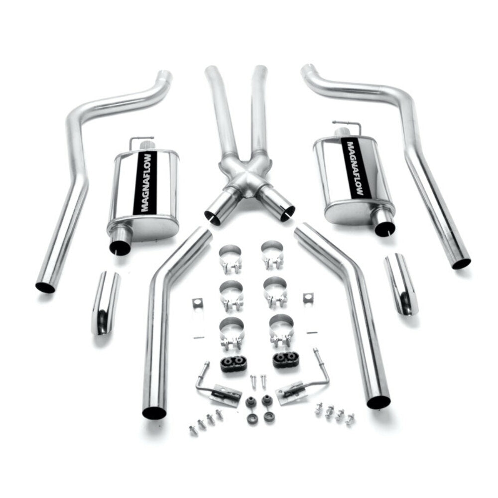 MagnaFlow exhaust system for 1970-1972 Dodge Challenger stainless steel polished 15851