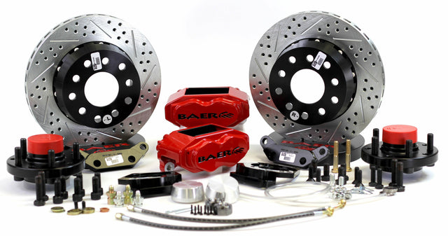 t 1970-1974 Maverick S4 Brake System Front 4261337S Baer Brakes