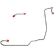 t 1970-71 AMC AMX Pump to Carburetor Fuel Line V8 4 BBL 2 Piece - JPC7003OM Fine Lines