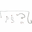 t 1970-71 Dodge Challenger Front Brake Line Kit Manual Disc Brakes - EKT7006OM Fine Lines