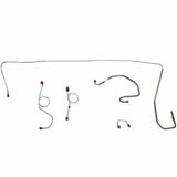 t 1970-71 Dodge Challenger Front Brake Line Kit Manual Disc Brakes - EKT7008OM Fine Lines