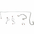 Front Brake Line Kit for 1970-1971 Dodge Challenger disc brakes stainless steel