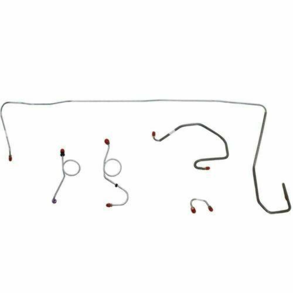 Front Brake Line Kit for 1970-1971 Dodge Challenger disc brakes stainless steel