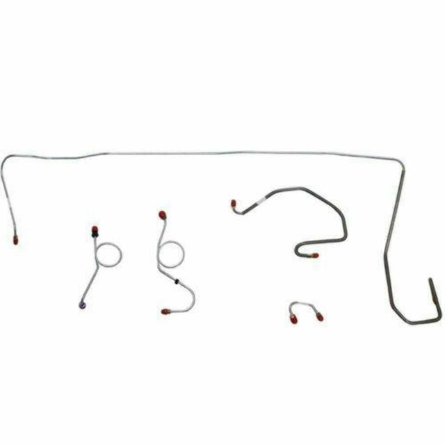 Front Brake Line Kit for 1970-1971 Dodge Challenger disc brakes stainless steel
