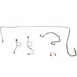 Front Brake Line Kit for 1970-1971 Dodge Challenger disc brakes stainless steel