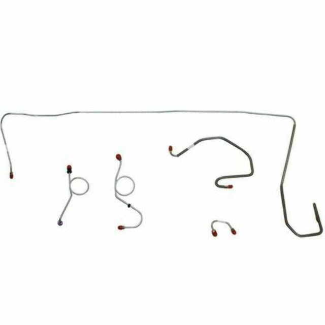 Front Brake Line Kit for 1970-1971 Dodge Challenger disc brakes stainless steel