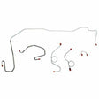 t 1970-71 Dodge Challenger Front Brake Line Kit Power Disc Brakes Steel EKT7004OM Fine Lines