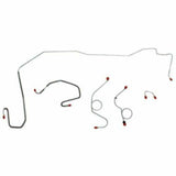 t 1970-71 Dodge Challenger Front Brake Line Kit Power Disc Brakes Steel EKT7004OM Fine Lines