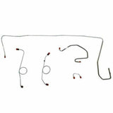 Front Brake Line Kit for 1970-1971 Dodge Challenger disc brakes stainless steel