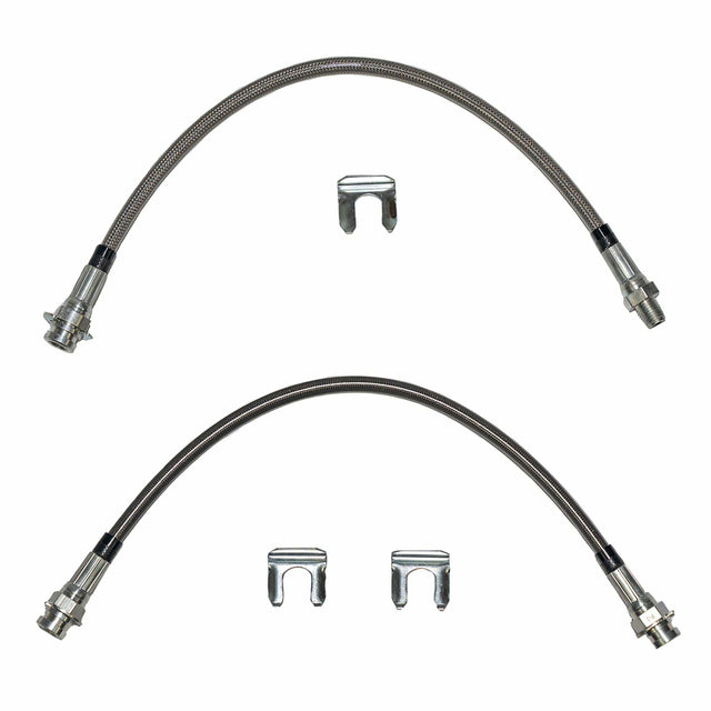 Brake Hose Kit for 1970-1971 Dodge Dart disc brakes stainless steel