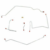 Front Brake Line Kit for 1970-1972 AMC AMX drum brakes stainless steel