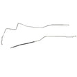 Fuel Line for 1970-1972 Buick GS Hardtop 2 Piece 3/8 stainless steel