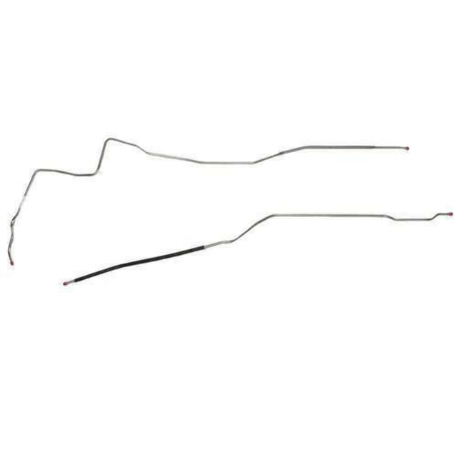 Fuel Line for 1970-1972 Buick GS Hardtop 2 Piece 3/8 stainless steel
